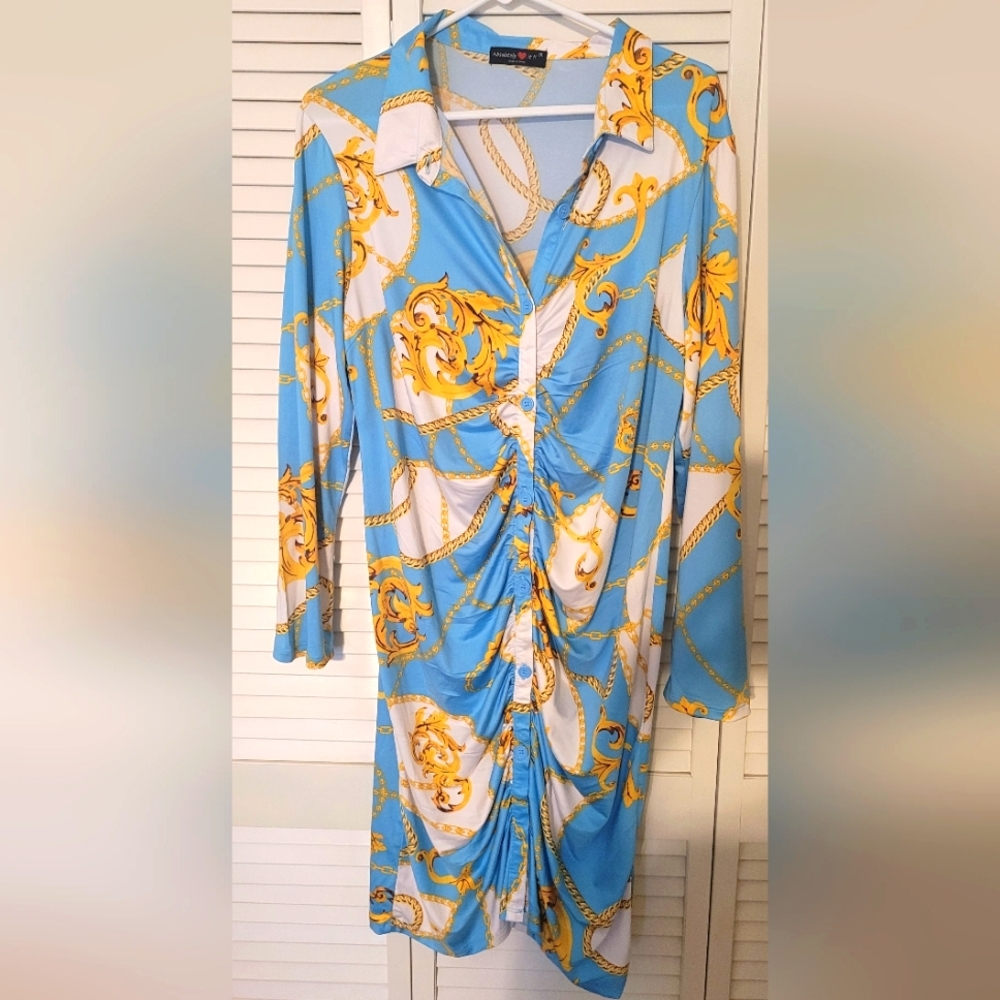 Button down dress XL
